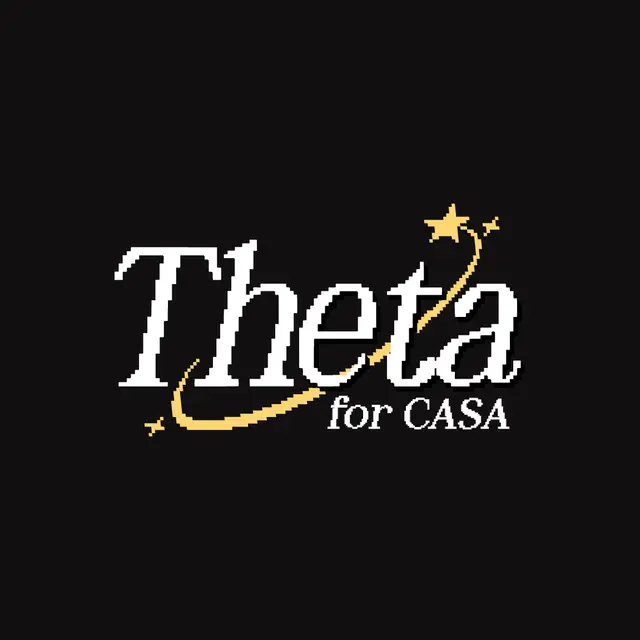 Kappa Alpha Theta Starry Text Philanthropy Tank