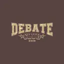 Debate Club Bold Camo Text PR Hoodie