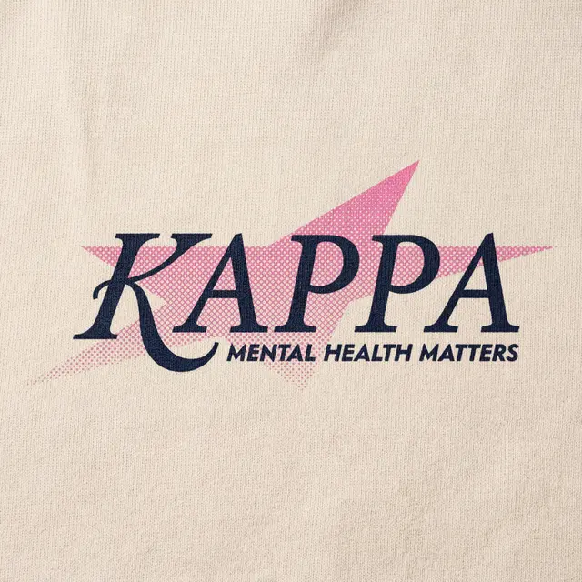 Kappa Bold Block Lettering Mental Health Matters Hoodie