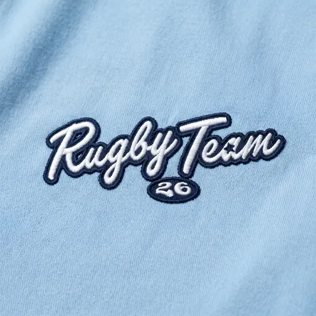 Rugby Team Striped Pattern Script PR Sweater