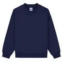 Customizeable Fresh Prints Denver Mock Neck Heavyweight Sweatshirt FP94USS Navy Front