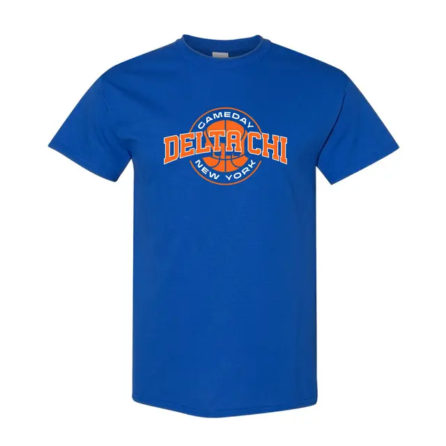 Delta Chi Basketball Theme Game Day Shirt 2