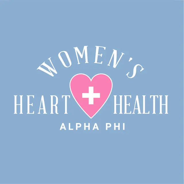 Alpha Phi Heart and Health Philanthropy Shirt