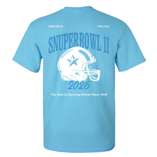 Snupebowl II Football Helmet PR Shirt 2