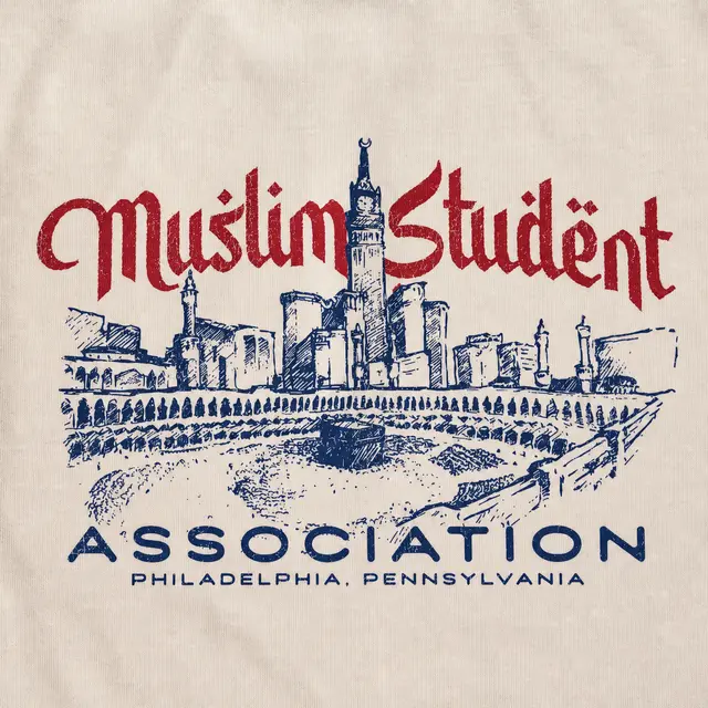 Muslim Student Association Architectural Cityscape PR Shirt