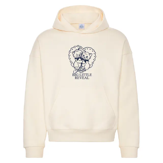 Kappa Alpha Theta Cute Kittens Big Little Reveal Hoodie 2