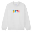 Beta Theta Pi Colorful Block Letters with Hearts Parents Weekend Crewneck 2
