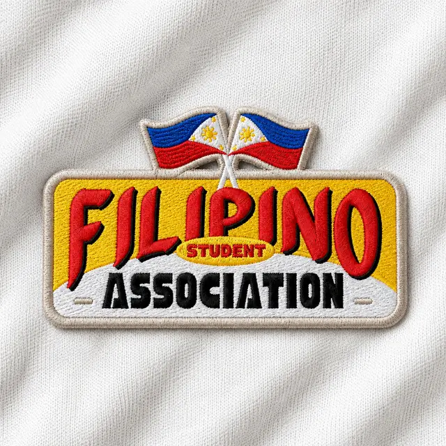 Filipino Student Association Vibrant Flag Graphic PR Sweater