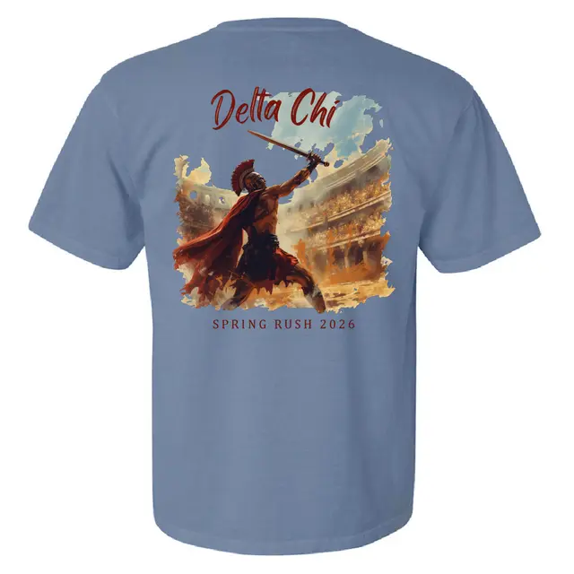 Delta Chi Gladiator Battle Rush Shirt 2
