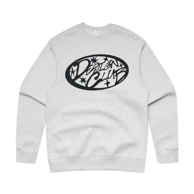 Design Club Sparkling Oval Text PR Sweater 2