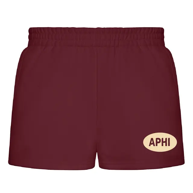 Alpha Phi Bold Oval Logo PR Shorts 2