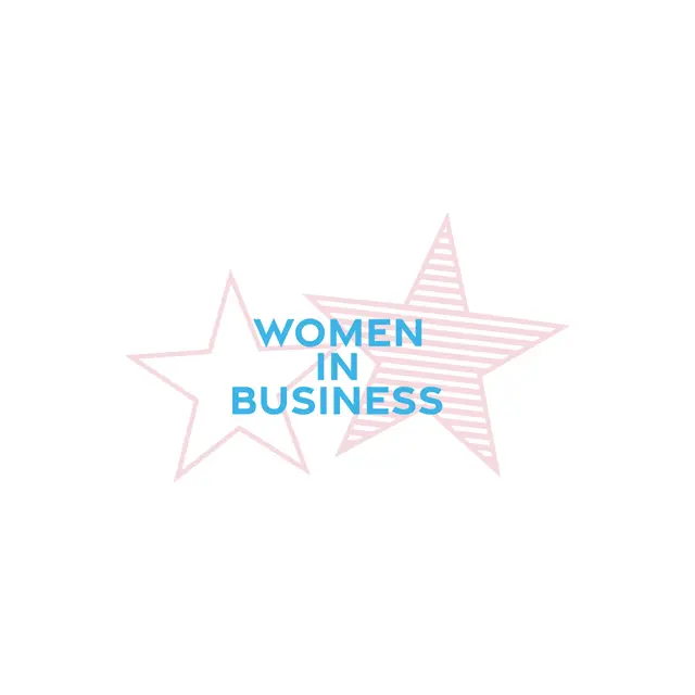 Women in Business Starry Text PR Tank