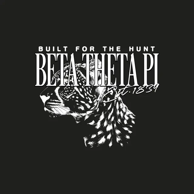 Beta Theta Pi Wildcat Illustration PR Shirt