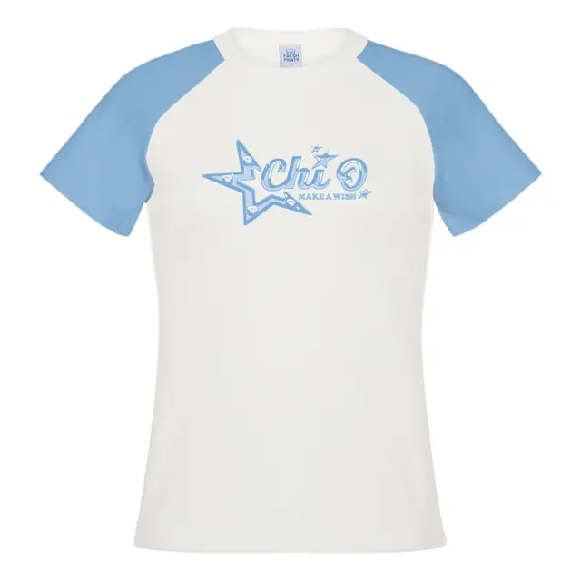 Chi Omega Star Illustration Philanthropy Shirt 2