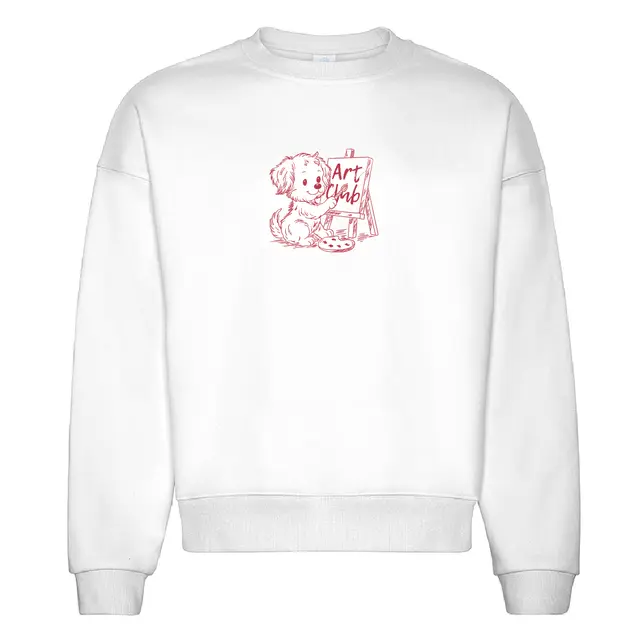 Art Club Puppy Painting PR Crewneck 2