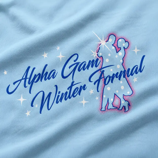 Alpha Gamma Delta Dance Silhouette Formal Tank