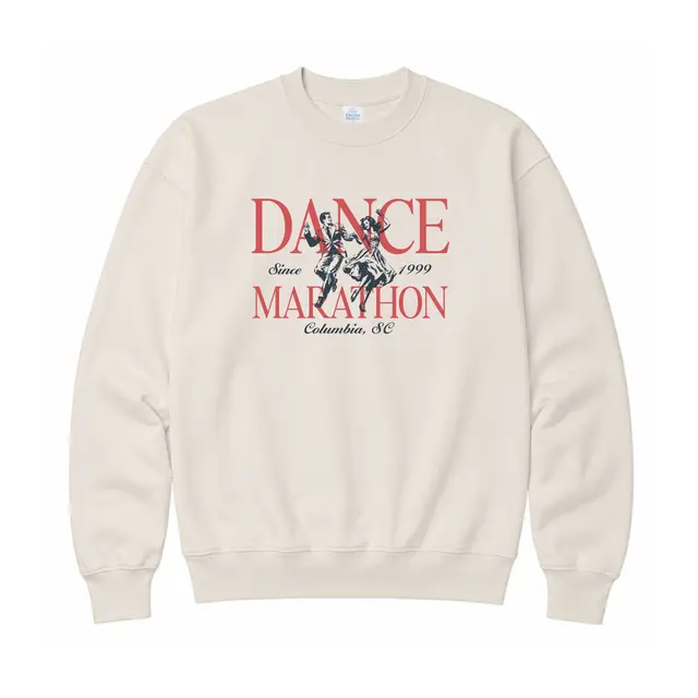 Dance Marathon Vintage Dance Illustration PR Crewneck 2