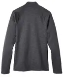 North End Men's Flux 2.0 Full-Zip Jacket ne712 Black Heather Carbon Back