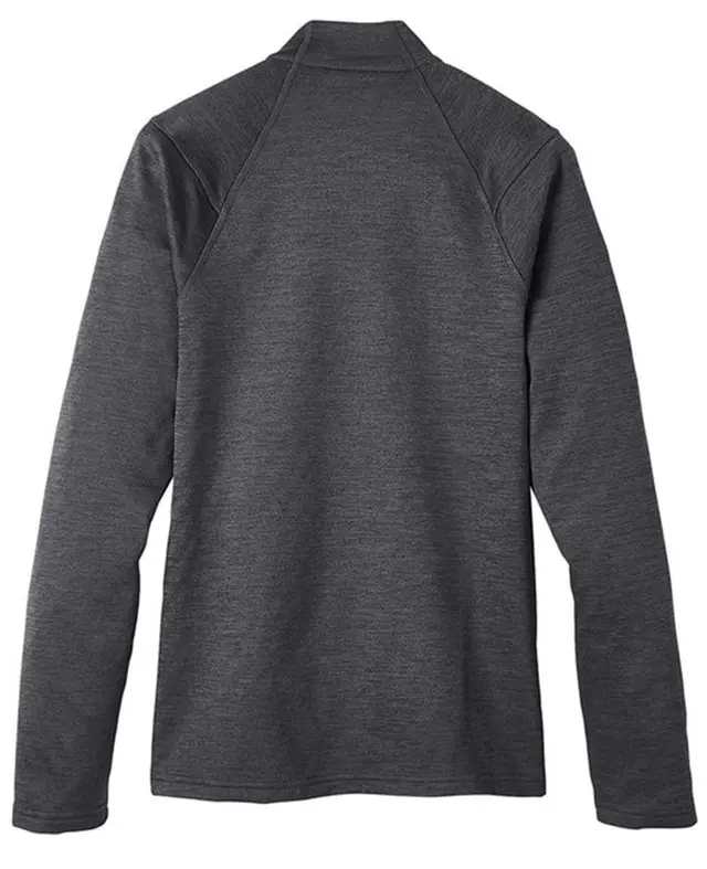 North End Men's Flux 2.0 Full-Zip Jacket ne712 Black Heather Carbon Back
