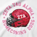 Zeta Tau Alpha Football Helmet Homecoming Sweater