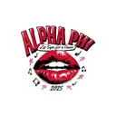 Alpha Phi Bold Lip Art Philanthropy Tank