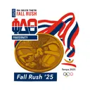 Phi Delta Theta Basketball Medal Flowing Script Rush Shirt