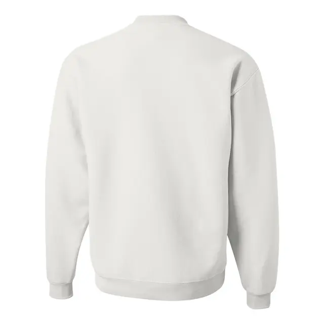 Jerzees Unisex NuBlend® Crewneck Sweatshirt White Back