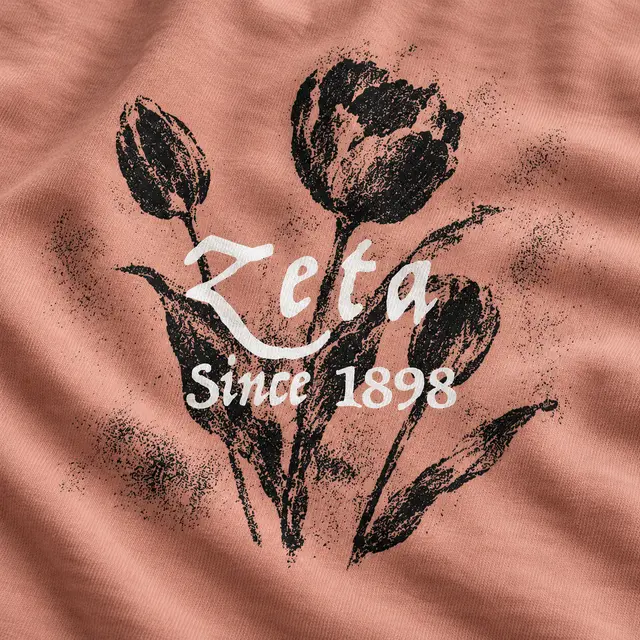 Zeta Floral Illustration PR Shirt