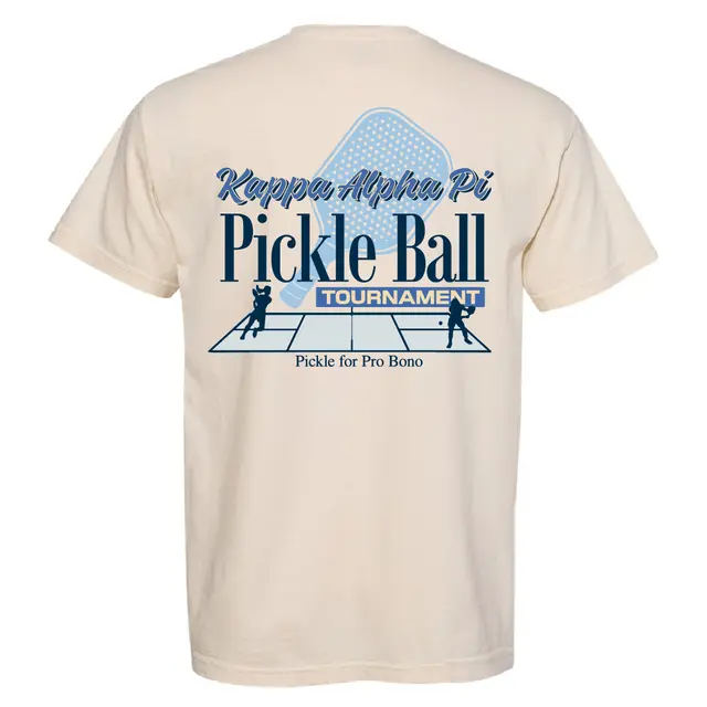 Pickle Ball Tournament Retro Graphic Fraternity Shirt 2