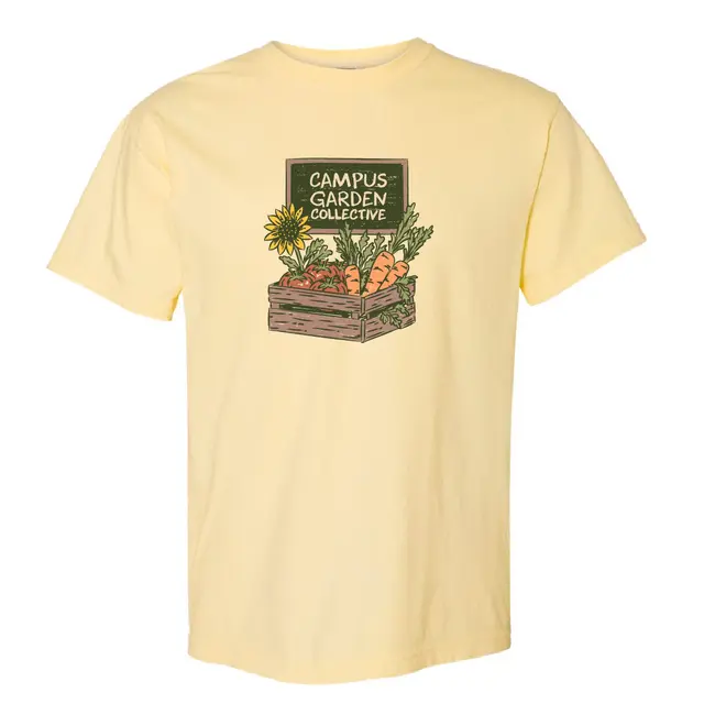 Campus Garden Collective Sunflower Crate PR Shirt 2