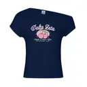 Delta Zeta Plaid Apple-y Ever After Date Night Shirt 2
