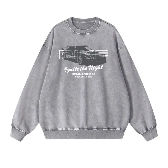 Pi Kappa Alpha Bold Text Car Graphic Semi-Formal Sweater 2