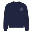Kappa Alpha Theta Floral Script Formal Crewneck 2