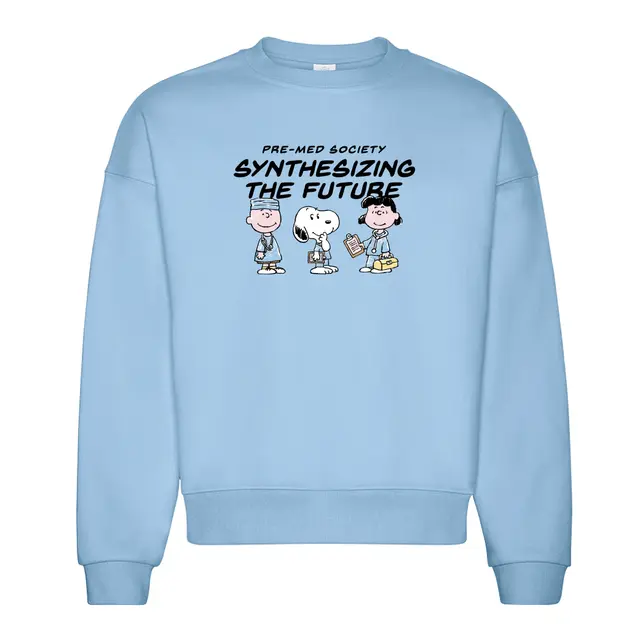 Pre-Med Society Cartoon Characters Synthesis PR Sweater 2