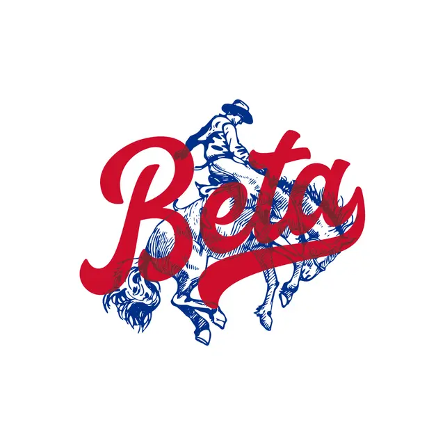 Beta Theta Pi Cowboy Rider Graphic PR Shirt