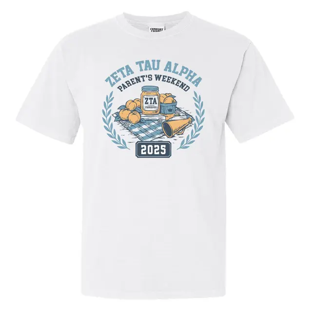 Zeta Tau Alpha Picnic Grove Parent's Weekend Shirt 2