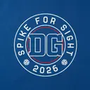 Delta Gamma Circular Text Philanthropy Shorts