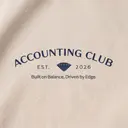 Accounting Club Classic Lettering PR Sweater
