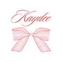 Kappa Delta Elegant Script with Pink Bow Recruitment Tank