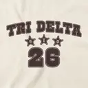 Delta Delta Delta Block Lettering with Stars Rush Tank