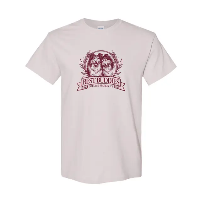 Best Buddies Dog Illustration PR Shirt 2