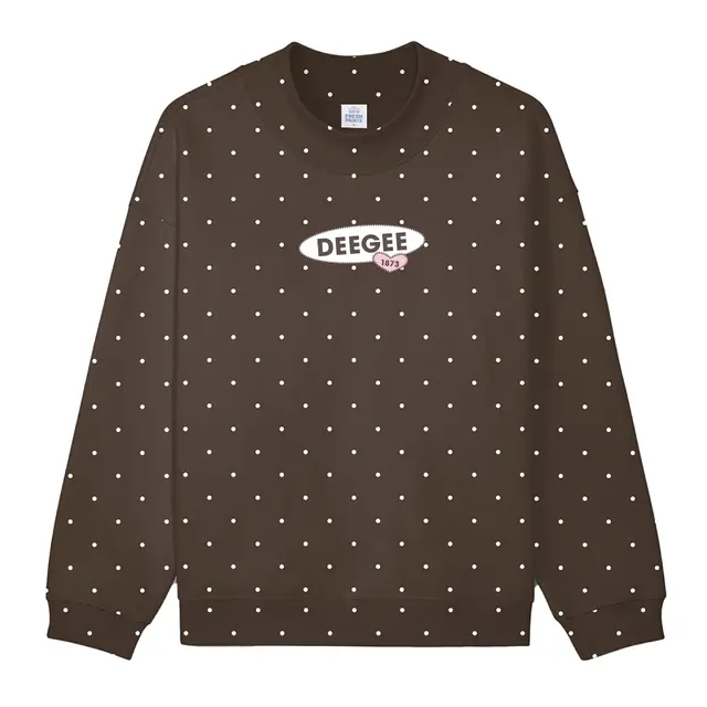 Delta Gamma Polka Dot Text PR Sweater 2