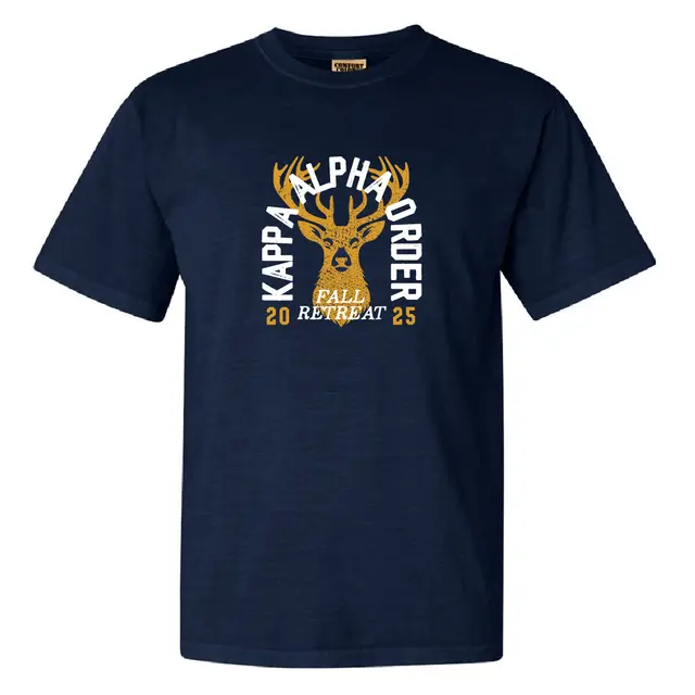 Kappa Alpha Order Stag Head Fall Retreat Shirt 2
