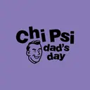 Chi Psi Retro Wink Dad's Day Shirt