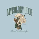 Mycology Club Mushroom Illustration PR Shirt