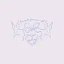 Delta Phi Epsilon Ribbon Bow with Doves PR Shirt