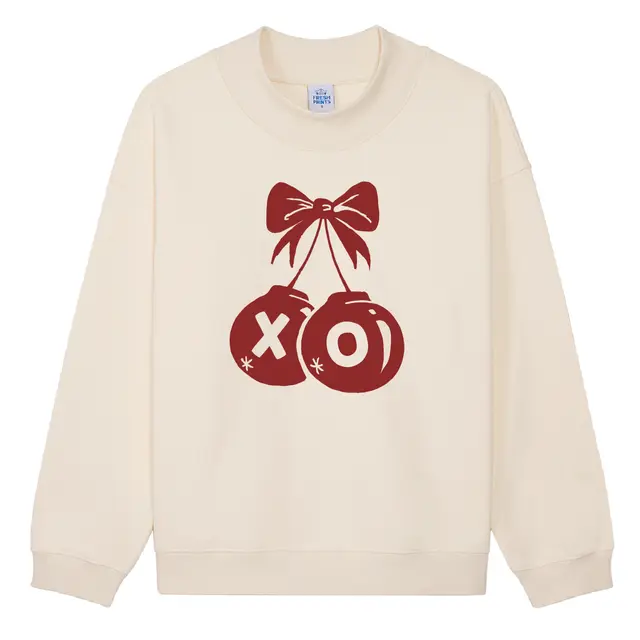 Chi Omega Ornament Bow PR Crewneck 2