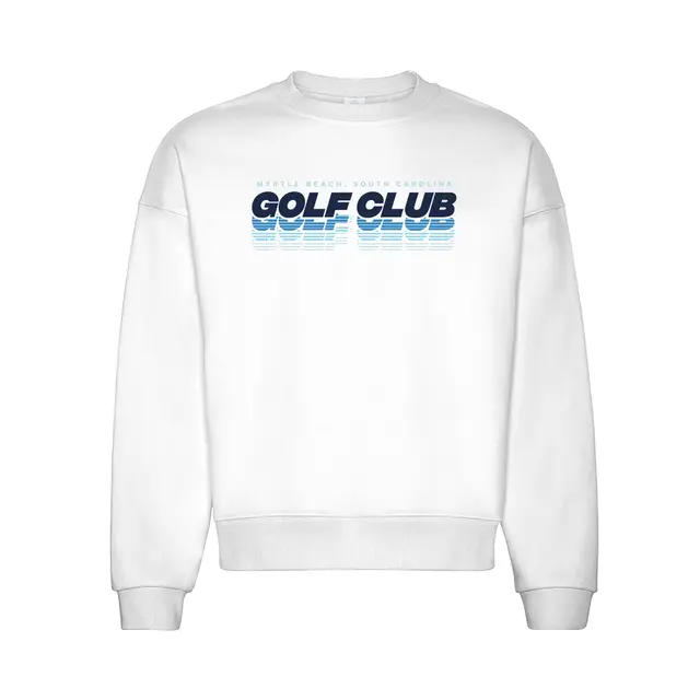 Golf Club Striped Design PR Sweater 2