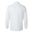 Men's Pro-Lock Performance Quarter-Zip Pullover White Back