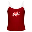 Alpha Epsilon Phi Heart Script PR Tank 2